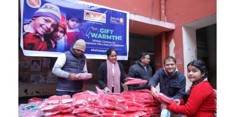 Anshul Garg Mohan – CSR Initiative With The Akshaya Patra Foundation To Support 600 Govt. School Girls