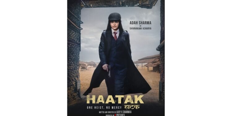 After Blockbuster The Kerala Story, Adah Sharma’s Poster from Crime Thriller Haatak Unveiled