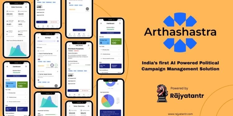 Rajyatantr Launches Arthashastra: India’s First Fully Integrated AI Political Campaign Platform