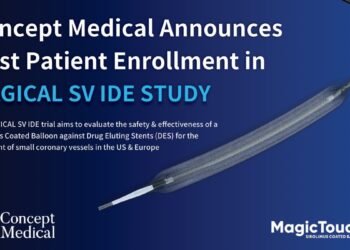 Concept Medical Enrolls First Patient in MAGICAL-SV IDE Trial, Expands Coronary Program Globally
