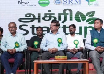 “India is the agriculture powerhouse”, Mr. Narendra Kumar, Cholamandalam Investment, at Agri Startup Festival 2.0 – SRMIST