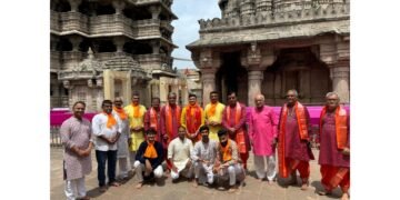Surat Family Offers Waghas to 24 Temples in Dwarka on Janmashtami