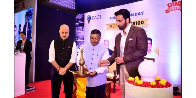 Dr. Ashwin Fernandes’ PACT Foundation Expands Its Mission with #GoaSuper100 in the presence of Anupam Kher and Sonu Sood