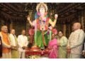 Grand Inauguration of ‘Lal Bagh Ka Raja’ Ganpati Festival in Delhi by Former President Ram Nath Kovind