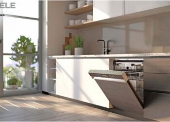 Hafele’s Valeriya Semi-Integrated Built-In Dishwasher