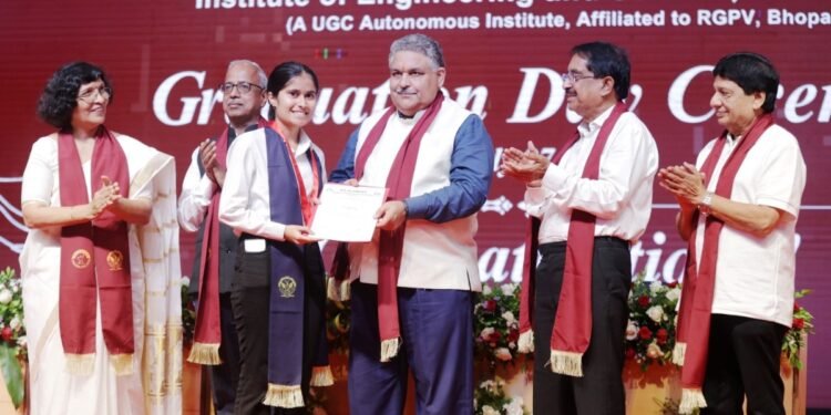 Grand Graduation Ceremony Held at IPS Academy, 746 Students Conferred Certificates