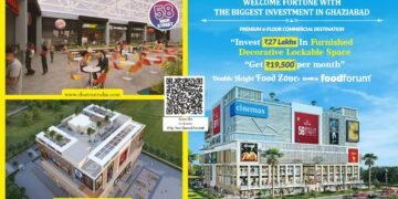 Invest in Double-Height Food Zone Operated by Food Forum – Charms India’s Landmark Commercial Project