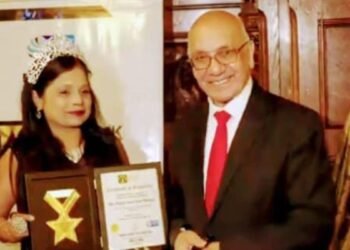 Ms Haryana Pooja Nangia Honoured at House of Commons London- The United Kingdom: A Global Iconic Women of Haryana Making India Proud