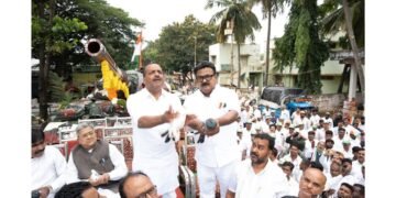 Historic T-55 “Shivashakti” Tank Installed in Ranebennur: A Symbol of Karnataka’s Military Pride