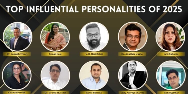 Top Influential Personalities of 2025