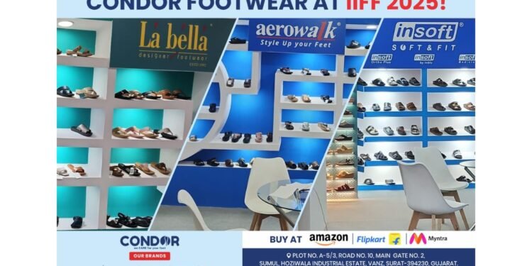 Condor Footwear Makes a Mark at the 9th Indian International Footwear Fair