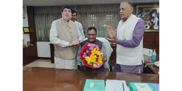 Chairman IFFCO Shri. Dileep Sanghani Announced Shri. K J Patel as the new Managing Director of IFFCO