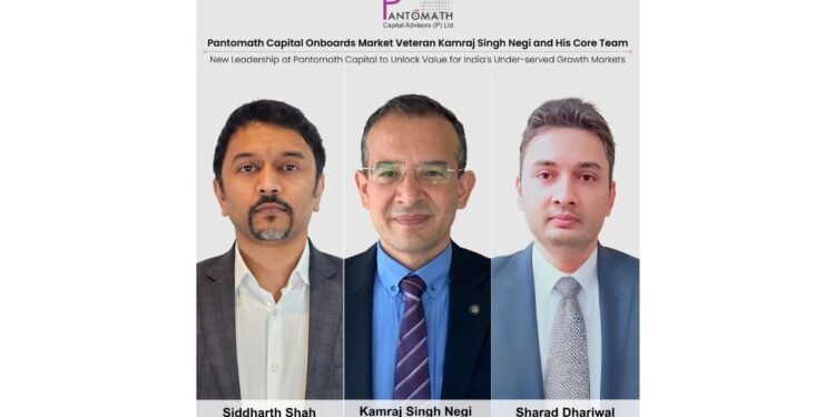 Pantomath Capital Welcomes Kamraj Singh Negi to Lead Value Creation in India’s Growth Markets