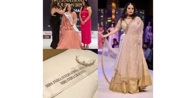 Bangalore’s Koyel Giri Crowned ‘Mrs. India Graceful 2025’ Title Winner at Mrs. India International Queen