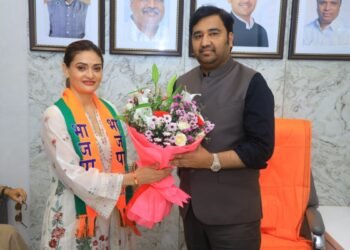 Eesha Agrawal Appointed Vice President of BJP Transport Cell Maharashtra Haji Arafat Shaikh Welcomes the Appointment