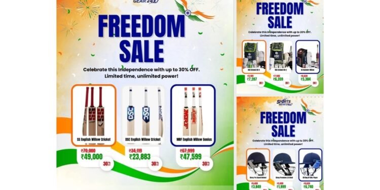 Celebrate Freedom with Power-Packed Discounts – SportsGear24x7 Announces Mega Independence Day Sale