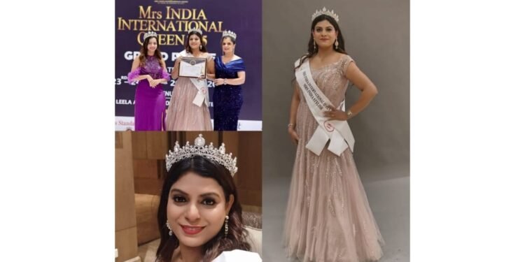Gurugram’s Jayeeta Sinha Crowned ‘The Most Stylish Diva’ Title Winner at Mrs India International Queen – A Journey of Style, Strength, and Purpose
