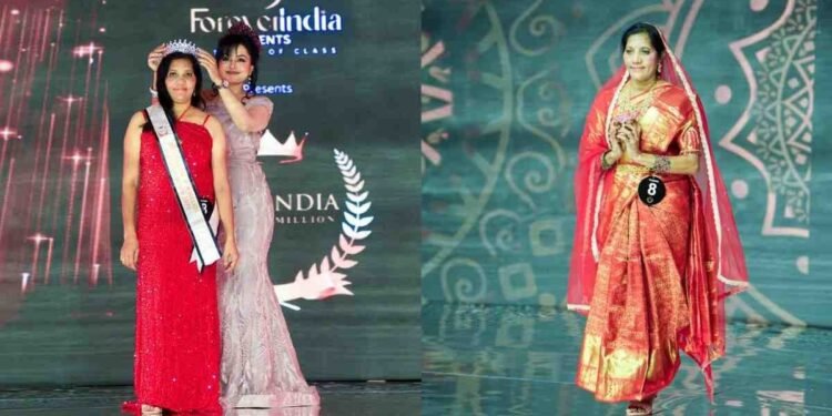 Mrs. India One in a Million Andhra Pradesh 2025 (Season 5) Title Won by Madhavi Devi Uppalapati in Classic Category