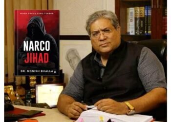 Former NCB Officer Dr. Monish Bhalla Exposes Pakistan’s Narco-Terror Blueprint in New Book ‘Narco Jihad – When Drugs Fund Terror’