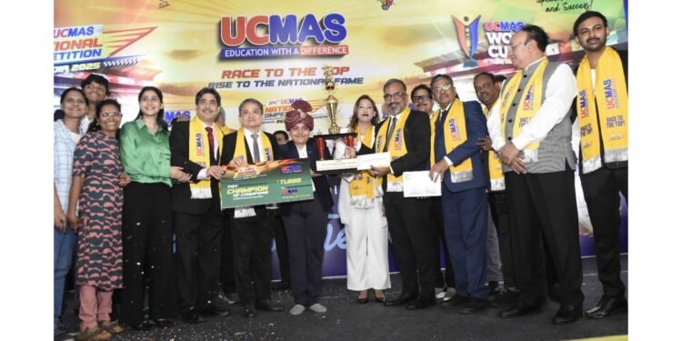 UCMAS Conducts Successful 24th UCMAS National Competition 2025 in Hyderabad at Gachibowli Stadium – Over 6,000 Young Maths Talent Participate