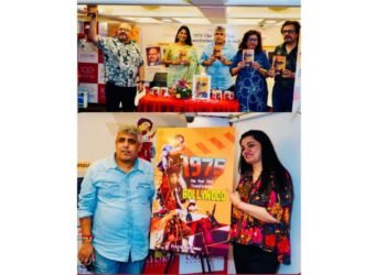 A blockbuster book launch of  “1975 The Year That Transformed Bollywood” by Pratik Majumdar