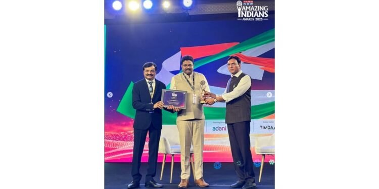 Deepak Vishwakarma, “The Oxygen Man”, Honoured with Times Now Amazing Indians Award 2025 for Environment & Sustainability
