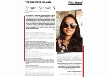 Shruthi Santosh N: Weaving Dreams with Determination – A Journey from Humble Beginnings to Global Recognition