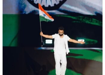 Rockstar DSP Lights Up New York: From Empire State to Times Square with Har Ghar Tiranga and Srivalli