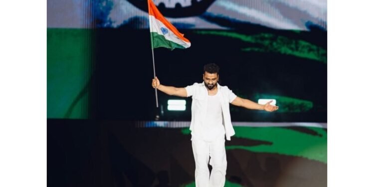 Rockstar DSP Lights Up New York: From Empire State to Times Square with Har Ghar Tiranga and Srivalli