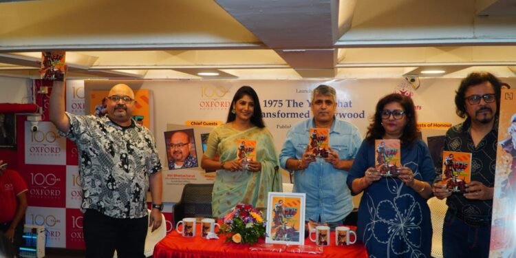 The book launch of “1975 The Year That Transformed Bollywood”