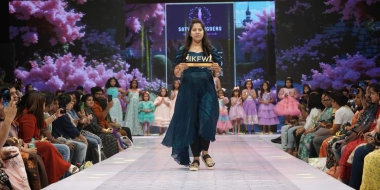 Satya Designers new kidswear line blends tradition and trend, taking center stage at India Kids Fashion Week in Hyderabad