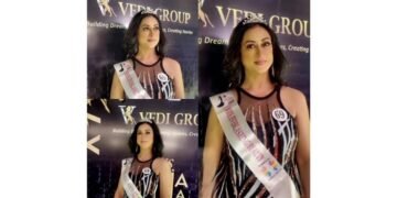 Simmi Mahajan Shines at Mrs. India Asia, Wins the Title of Everlasting Beauty
