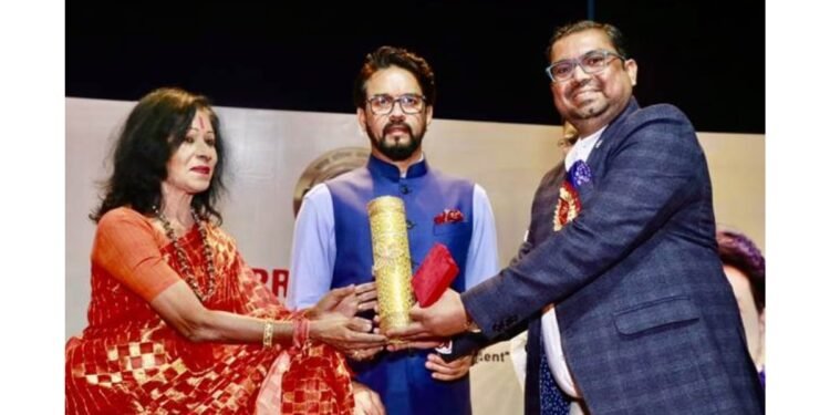 A Beautiful Moment of Honour! Green India Initiative and The Solar Man of India Receive Bharat Pratibha Samman 2025