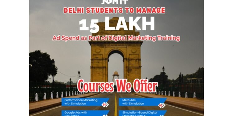 Delhi Students to Manage ₹15 Lakh Ad Spend as Part of Digital Marketing Training at NDMIT