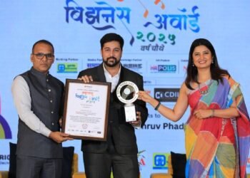 Innovative Architect Of The Year For Public Infrastructure and Institutional designs – Mr.Dhruv Phadke