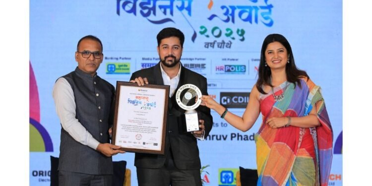 Innovative Architect Of The Year For Public Infrastructure and Institutional designs – Mr.Dhruv Phadke