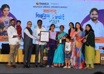 Best Infrastructure Development Company Of The Year – Mr. Sandeep Jadhav