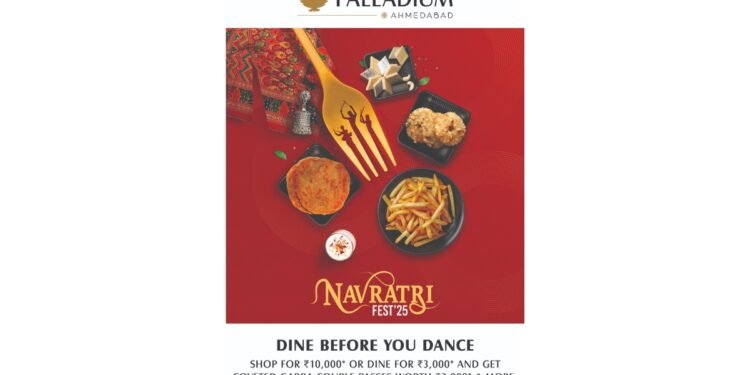 Palladium Ahmedabad Presents the Grand Navratri Festival – Shop, Dine & Celebrate with Exclusive Garba Passes