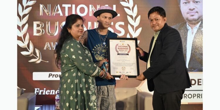 Samir Debnath Recognized as Excellence In Facility Management Services at National Business Awards 2025