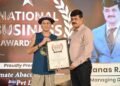 Manas Ranjan Sahu Wins Best Abacus Institute Brand of the Year