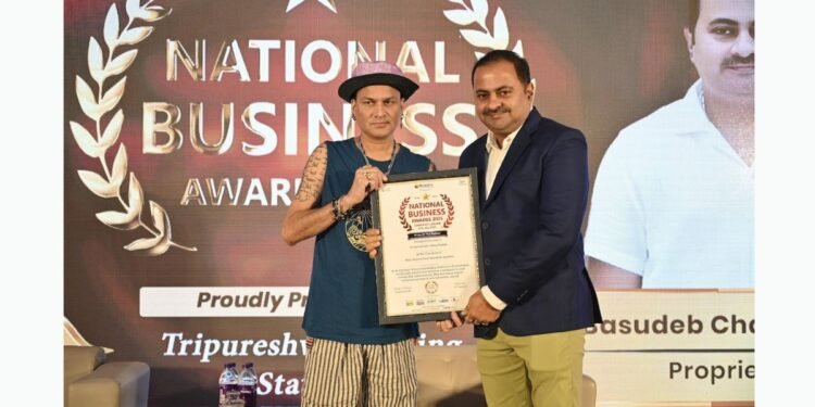 Basudeb Chakraborty Recognized as Most Trusted Fuel Station in Agartala