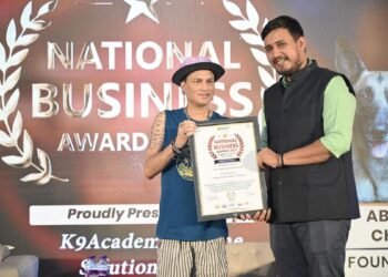 Abhishek Paul Chowdhury’s K9Academy Canine Solutions LLP Wins Best Dog Training Academy of the Year