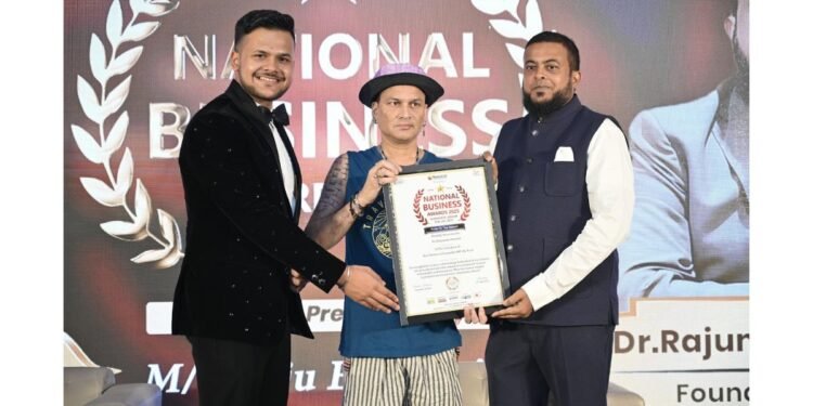 Dr. Rajumoni Hussain of M/S Raju Enterprise Awarded Best Business Personality of the Year