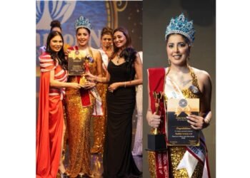 Dr. Zeba Basheer won the title of 2nd Runner Up –Glammon Miss India Worldwide 2025