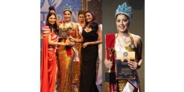 Dr. Zeba Basheer won the title of 2nd Runner Up –Glammon Miss India Worldwide 2025
