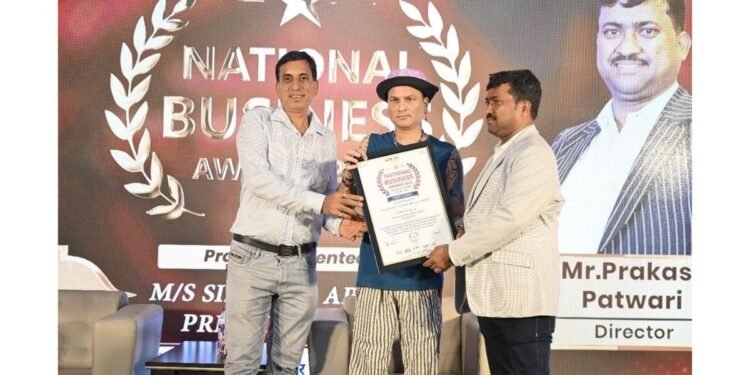Mr. Prakash Patwari Honored for Building the Most Trusted Brand in Uniform Manufacturing at National Business Awards 2025
