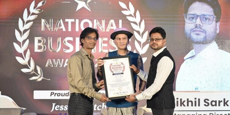 Nikhil Sarkar Recognized for Excellence in Hospitality and Kitchen Equipment Solutions at National Business Awards 2025