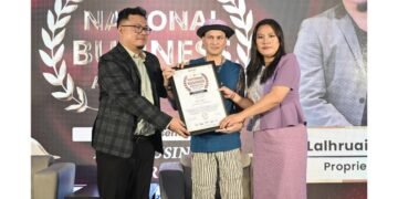 Mr. Lalhruaitluanga – Best Travel Agency of the Year