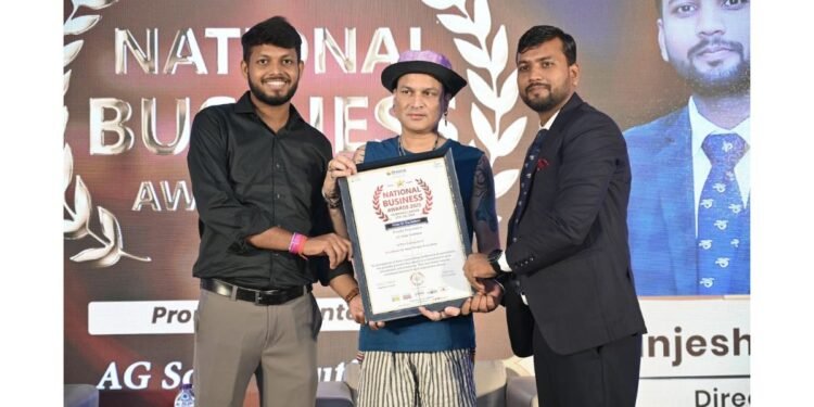 AG Enterprises Honored for Excellence in Solar Project Execution at National Business Awards 2025