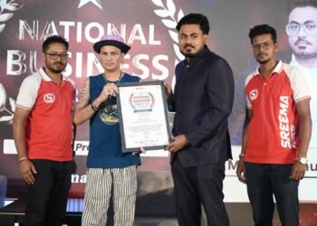 Mr. Krishanu Roy Honored with Top Aquafeed Brand In North East India